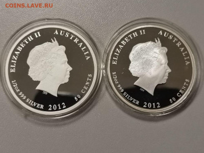 50цен 2012 Австралия- Манта и Рыба-хирург, серебро, до 21.11 - Z Манта и хирург-2