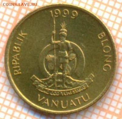 Вануату 1 вату 1999  г., до  21.11.2021 г. 22.00 по Москве - Вануату 1 вату 1999 3808