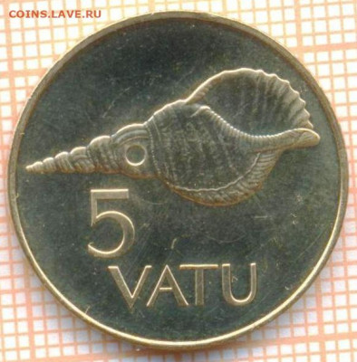 Вануату 5 вату 2009 г., до 21.11.2021 г. 22.00 по Москве - Вануату 5 вату 2009 3813а