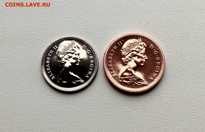 КАНАДА,10 центов 1977г + 1 цент 1977г(из набора)до18.11.2021 - IMG_20210206_134952_HDR