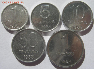 Аргентина 1,5,10,50 сентаво 1983, 1 песо 1984 до 19.11. 22:0 - IMG_8939.JPG
