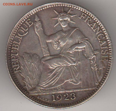 Французский Индокитай, 20 сантимов 1923 до 22.11. - 1