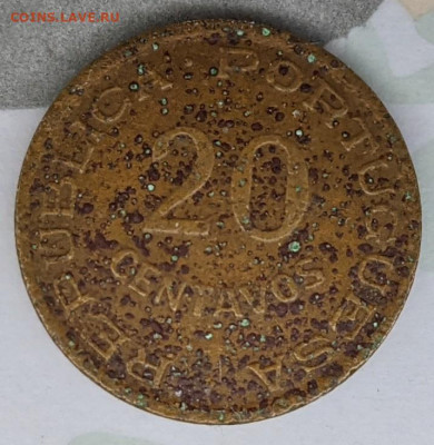 Ангола 20 сентаво 1949 до 22-00 23.11 - PXL_20211118_043535909~2