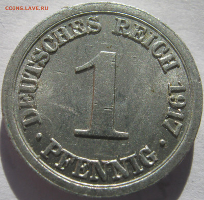 Германия Империя 1 пфенниг 1917 E до 22.11. 22:00 - IMG_8585.JPG