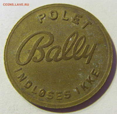 Жетон Bally №3 23.11.21 22:00 М - CIMG7800.JPG