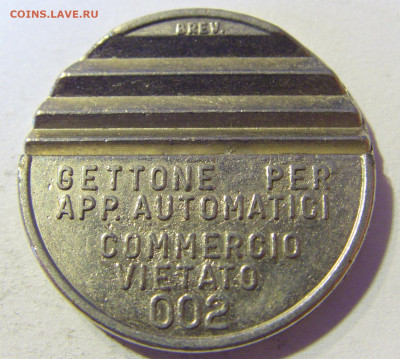 Жетон вендинговый Италия №3 23.11.21 22:00 М - CIMG7964.JPG