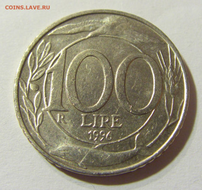 100 лир 1996 Италия №1 23.11.21 22:00 М - CIMG8041.JPG