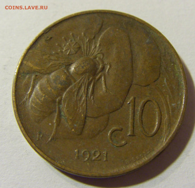 10 чентезимо 1921 Италия №1 23.11.21 22:00 М - CIMG8089.JPG