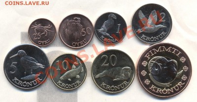 ФАРЕРСКИЕ ОСТРОВА набор 2011г - Изображение 1931