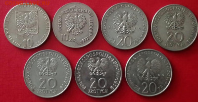лот юбилейки Польша 7 монет до 25.11.2021 года (2) - 1