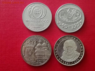 Лот юбилейки Румыния 4 монеты до 25.11.2021 года - 1