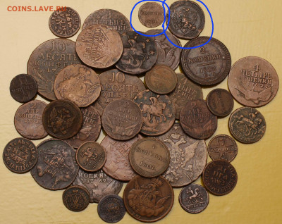 Полушка 1804 КМ и копейка 1805 ЕМ оценка и спрос - 24