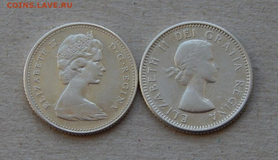 10 центов 1962, 1967 годов Канада - DSCN9069.JPG