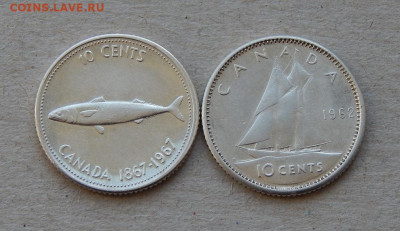 10 центов 1962, 1967 годов Канада - DSCN9059.JPG