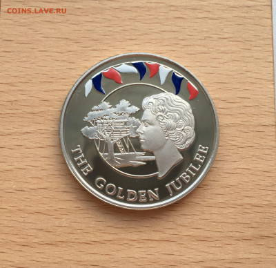 Крона Шайба Фолклендские острова 50 пенсов 2002 домик - IMG_1608.JPG