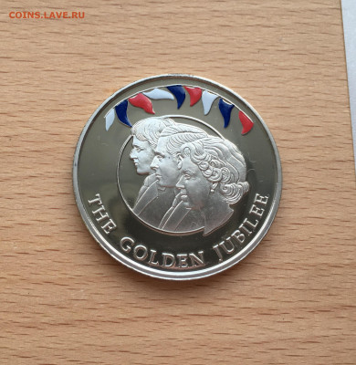 Крона Шайба Фолклендские острова 50 пенсов 2002 семья - IMG_1670.JPG