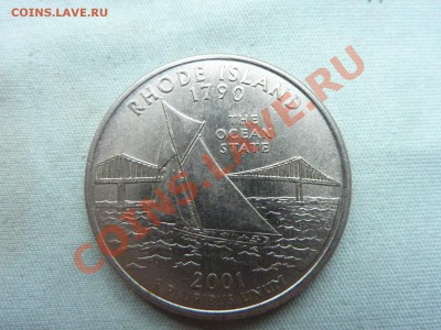 С РУБЛЯ USA QUARTER DOLLAR 2001г.RHODE ISLAND до 8.11.11 - MEMO0020.JPG