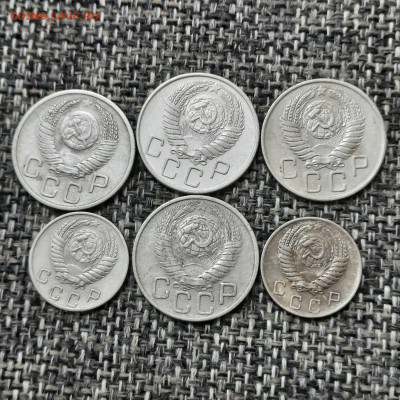 10 и 20 копеек 1949-1956 - 27-11-21 - 23-10 мск - 20211120_151959