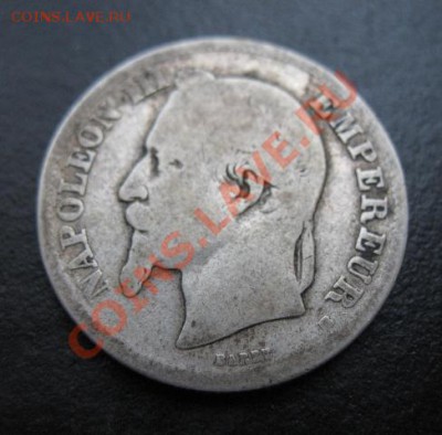 1866, Франция, серебро, 2 фр, до 08.11 в 21-00 мск - 1866 фр