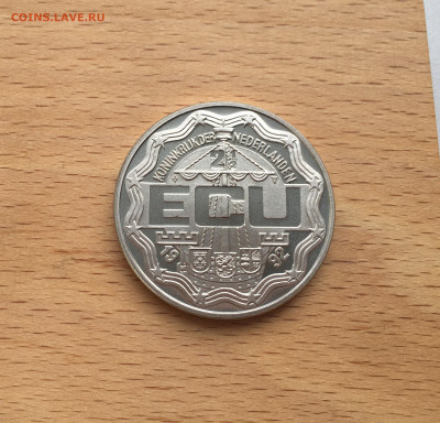 Нидерланды 2,5 Экю 1992 Королевский визит Антильские острова - IMG_2276.JPG