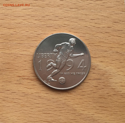 2 доллара 1994 50 центов двор D Чемпионат мира футбол - IMG_2437.JPG