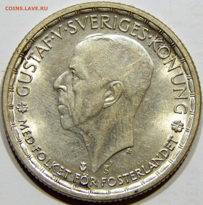 Швеция. 2 кроны 1946 UNC до 27 ноября 22-00 - DSCN1600_1_1