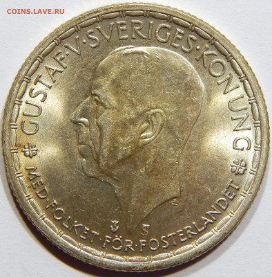 Швеция. 2 кроны 1947 UNC до 27 ноября 22-00 - DSCN7829_1