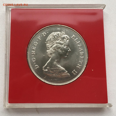 Крона Шайба Великобритания 25 пенсов 1981 Свадьба Дианы - IMG_2012.JPG