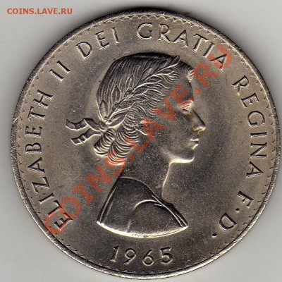 ВЕЛИКОБРИТАНИЯ КРОНА 1965 ЧЕРЧИЛЛЬ ДО 07.11.11 В 22Ч (583) - img030