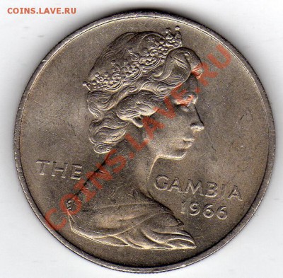 ГАМБИЯ 2 ШИЛЛИНГА 1966 БЫК ДО 07.11.11 В 22.00МСК (867) - img050
