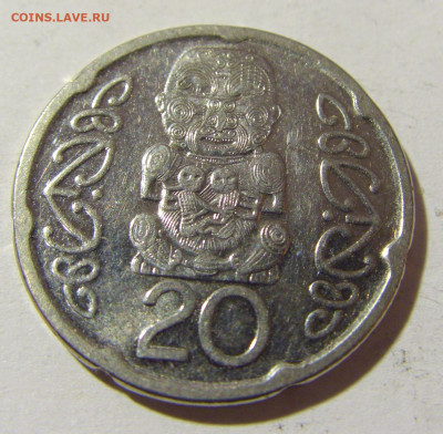 20 центов 2006 Новая Зеландия №1 03.12.2021 22:00 МСК - CIMG0692.JPG
