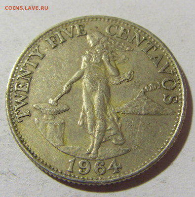 25 сентаво 1964 Филиппины №1 03.12.2021 22:00 МСК - CIMG1040.JPG