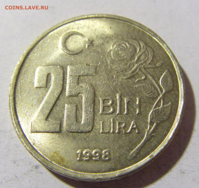 25 бин лир 1998 Турция №1 03.12.2021 22:00 МСК - CIMG1160.JPG