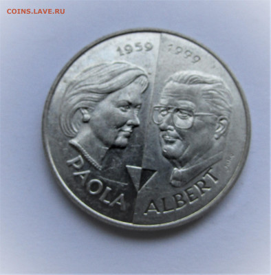 Жетон Бельгия Raola Albert 1999 до 04.12.21 г. 22:00 - IMG_2816.JPG