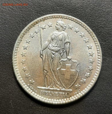Швейцария 2 франка 1963 до 02.12.21 - 20211128_173219