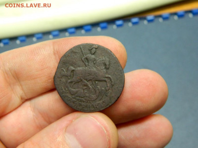 Копейка 1758. Хорошая. - 1_kopejka_1758_khoroshaja