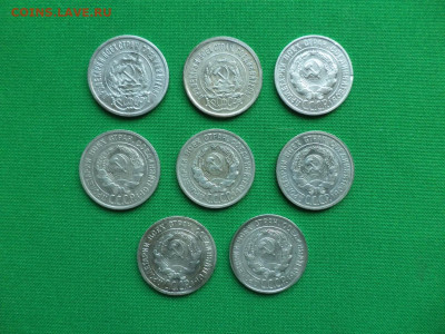10, 15, 20 копеек 1922-1930 гг. Билоны. Лот из 31 монеты - DSC00110.JPG