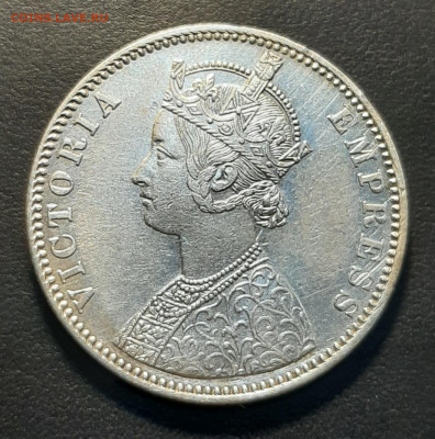 Индия 1 рупия 1887 до 05.12.21 - 20211129_214822
