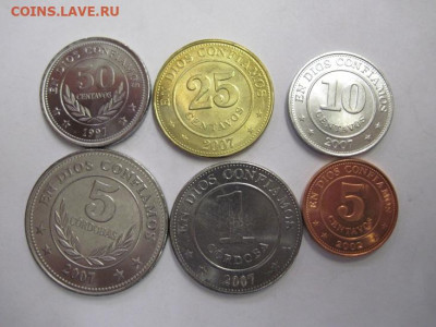 Никарагуа набор из 6 монет  до 03.12.21 - IMG_1390.JPG