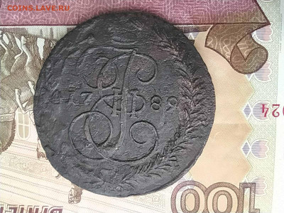5 копеек 1765-1789 годы до 04.12 - 5к1789_1