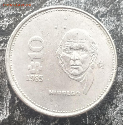 МЕКСИКА 10 песо 1985 с 1 РУБ. (с блицем) до 3.12 - IMG_20211130_111858__01
