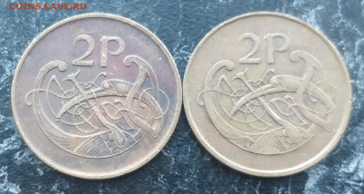 ИРЛАНДИЯ 2 пенса 1995 - 2шт. с 1 РУБ. (с блицем) до 3.12 - IMG_20211130_115155__01
