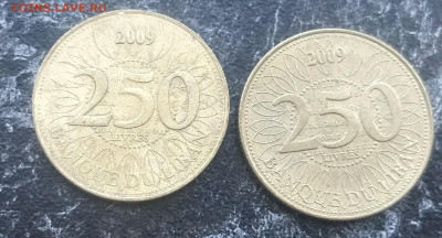 ЛИВАН 250 ливров 2009 - 2шт. с 1 РУБ. (с блицем) до 3.12 - IMG_20211130_115310__01