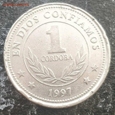 НИКАРАГУА 1 кордоба 1997 1 РУБ. (с блицем) до 3.12 - IMG_20211130_120545__01