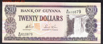 GUYANA 1996 20$ пресс до 07 11 - 87а