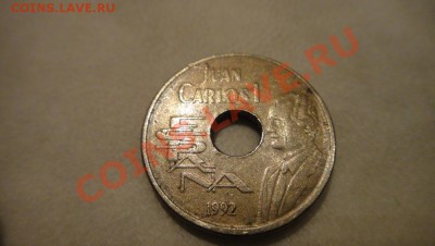 Продам 25 Испанских Песет 1992 года. - DSC03975