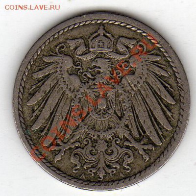 ГЕРМАНИЯ 5 ПФЕННИГОВ 1901 ДО 07.11.11 В 22.00МСК (755) - img120