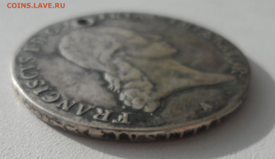 Австрия 1 талер 1820 г. А Серебро Отверстие - SAM_1750.JPG