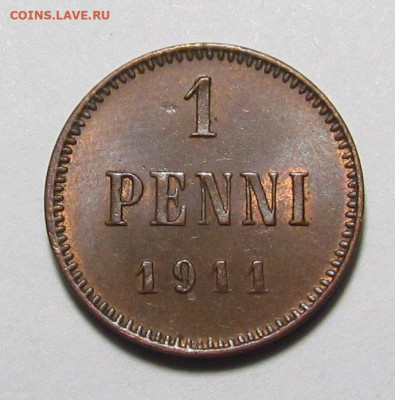 1 пенни 1911 года Au-UNC с 200 р. до 9.12.21г. в 22:00мск - IMG_8232.JPG