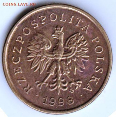 ПОЛЬША 2 гроша 1998 г. до 12.12.21 г. в 23.00 - 019